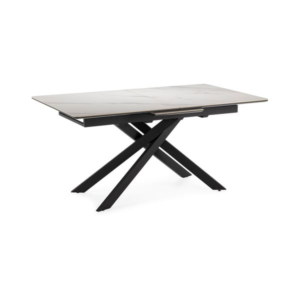 Raztegljiva jedilna miza z dodatno ploščo s keramično ploščo 89,5x160 cm Belma – Marckeric-image-3
