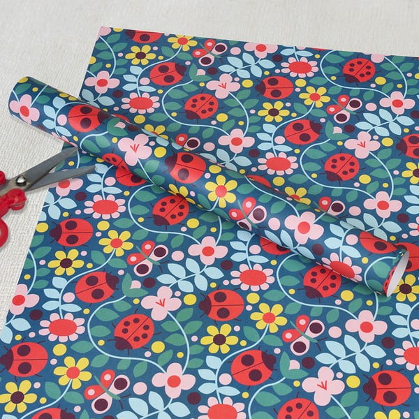 Darilni papir v kompletu 5 ks Ladybird – Rex London-image-1