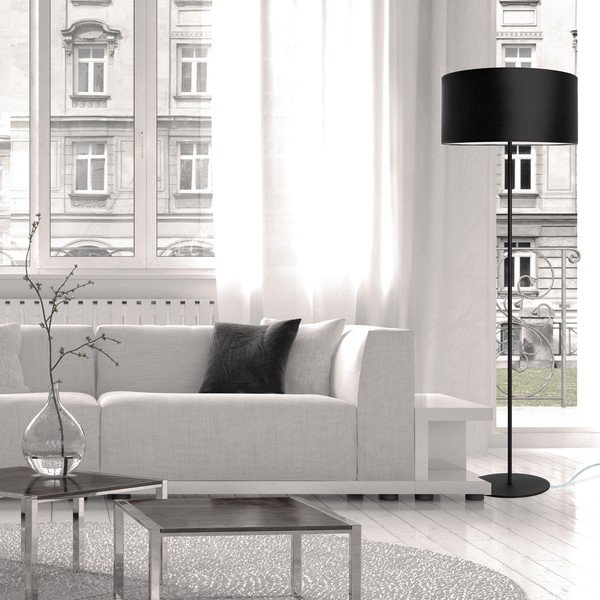 Črna stoječa svetilka Sotto Luce MIKA Xl 1F-image-2