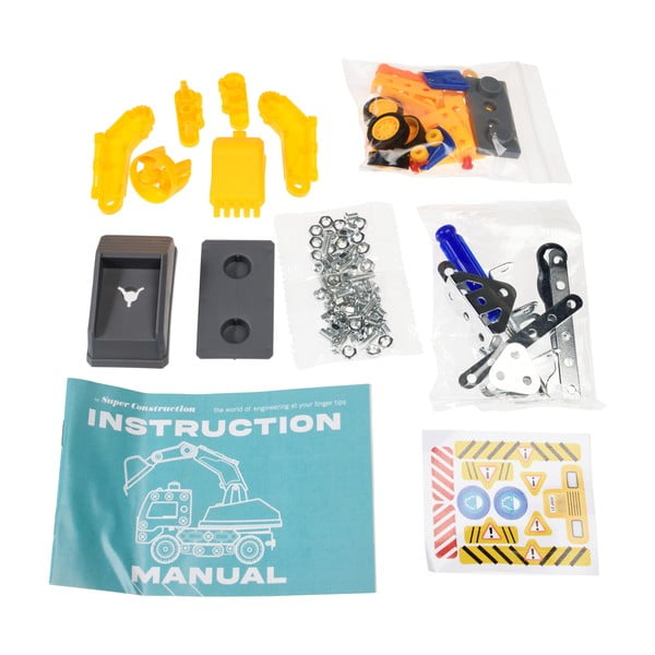 Otroška igrača za sestavljanje Digger Truck – Rex London-image-4