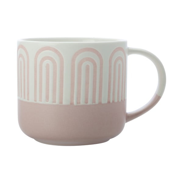 Rožnata porcelanasta skodelica 400 ml Arches – Maxwell & Williams