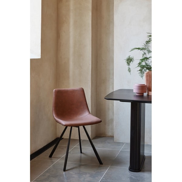 Jedilni stol v konjak rjavi barvi Yukon – Unique Furniture-image-1