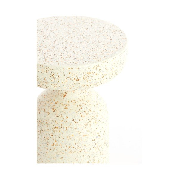 Terazzo okrogla stranska mizica ø 32 cm Moravit – Light & Living-image-4