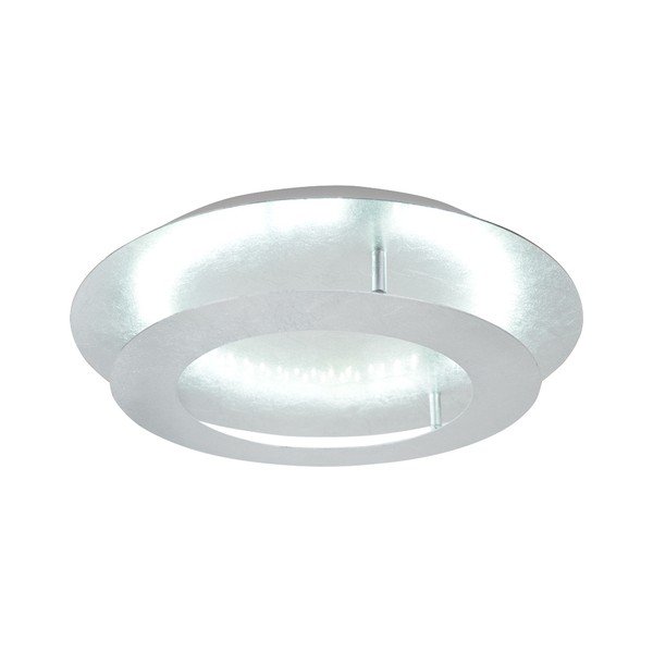 LED stropna svetilka v srebrni barvi s kovinskim senčilom 50x50 cm Merle – Candellux Lighting