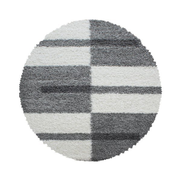 Siva okrogla preproga ø 120 cm Gala – Ayyildiz Carpets