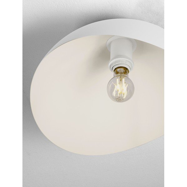 Mat bela kovinska stropna svetilka Opsi – Nova Luce-image-2