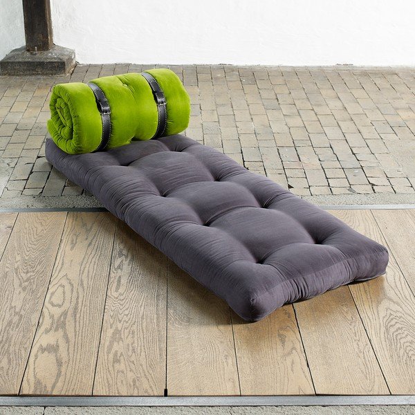 Karup Kavč Buckle Up Black/Lime-image-4