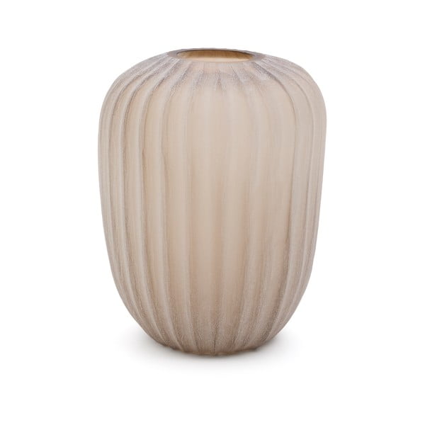 Bež steklena vaza (višina 27 cm) Lumia – Kave Home