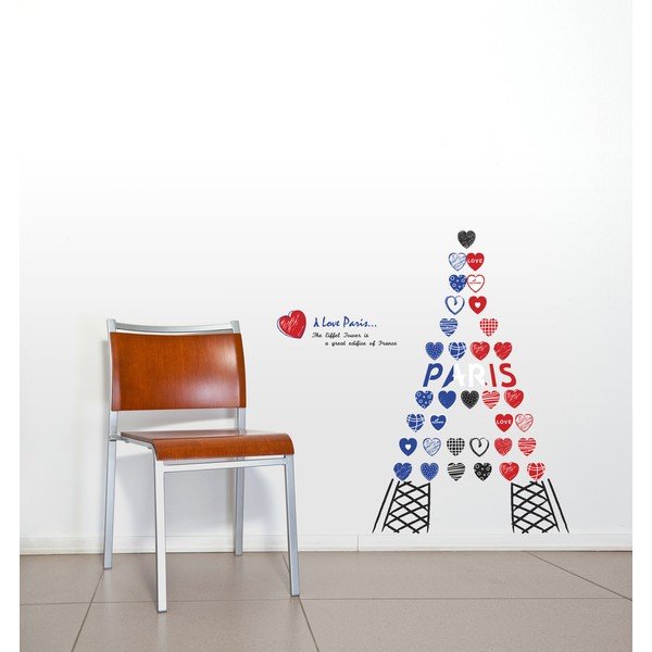 Nalepka Ambiance Love iz Pariza, 65 x 67 cm-image-2