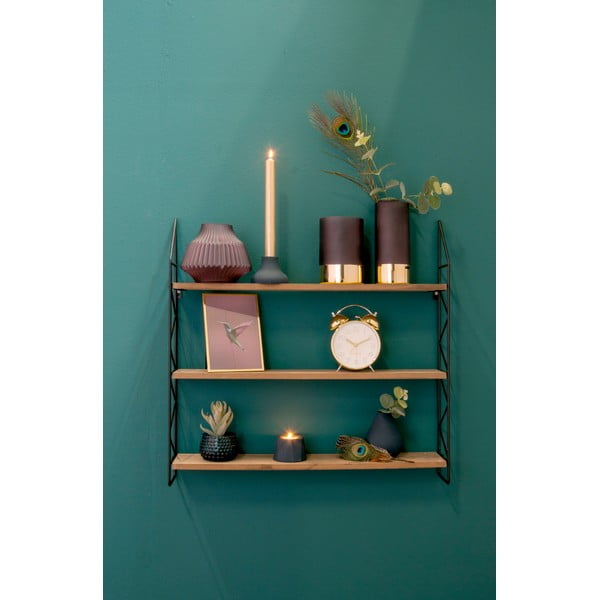 Zlato-vijolična vaza PT LIVING Glamour, višina 15 cm-image-1