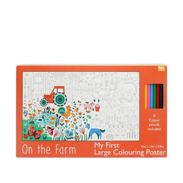 Pobarvanke On the Farm – Rex London