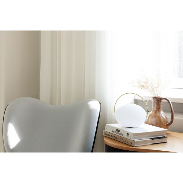 Bela LED zatemnitvena namizna svetilka (višina 19 cm) Orbit – UMAGE-image-3