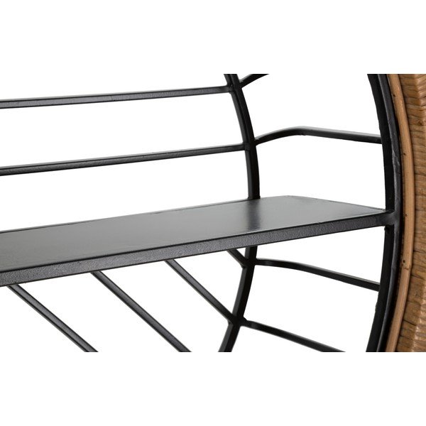 Črna kovinska polica Cebu - Mauro Ferretti-image-4