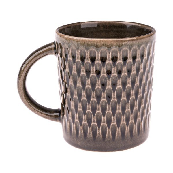 Rjava keramična skodelica 420 ml Scales – Dakls
