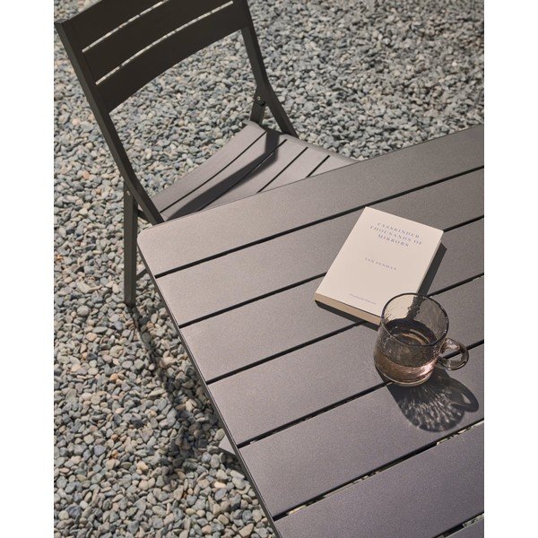Kovinska vrtna jedilna miza 70x70 cm Torreta - Kave Home-image-4