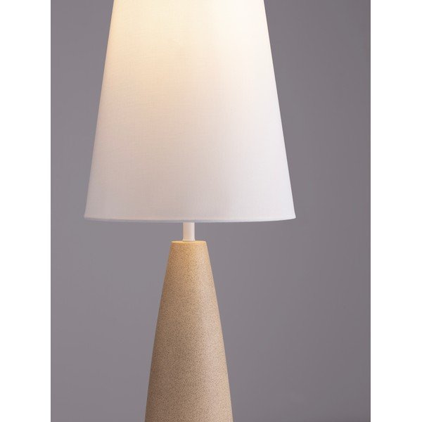 Bela/kremno bela stoječa svetilka (višina 130 cm) Mizu – Nova Luce-image-1