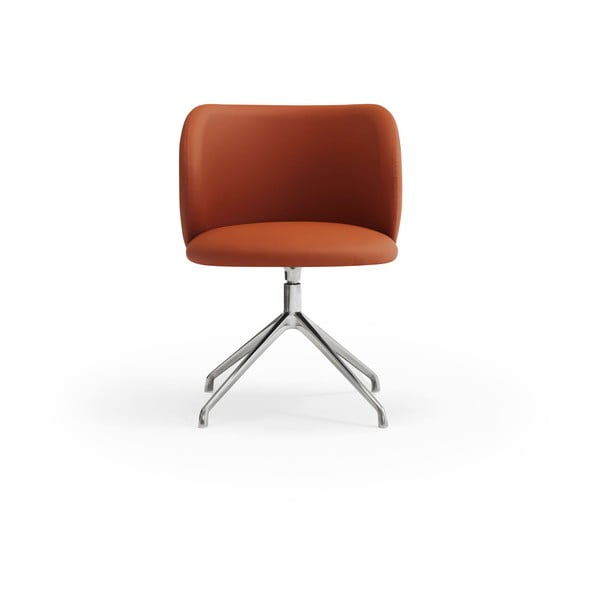 Oranžen oblazinjen jedilni stol Mogi – Teulat-image-2