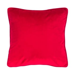Rdeča blazina Tiseco Home Studio Velvety, 45 x 45 cm
