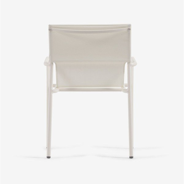 Bel aluminijasti vrtni stol Kave Home Zaltana-image-4