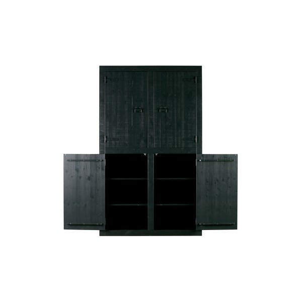 Črna garderobna omara vtwonen Bunk-image-4