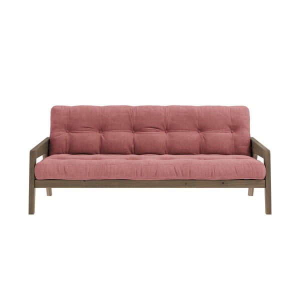 Roza raztegljiv kavč 204 cm Grab Carob - Karup Design