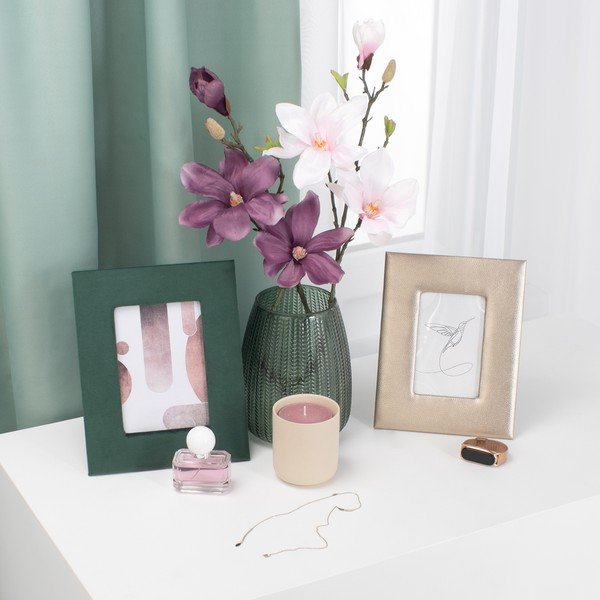 Umetne rastline v kompletu 10 ks (višina 69 cm) Magnolia – AmeliaHome-image-4