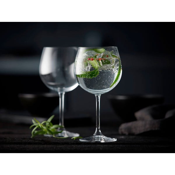 Komplet 4 kozarcev za gin in tonik Lyngby Glas Juvel, 570 ml-image-3