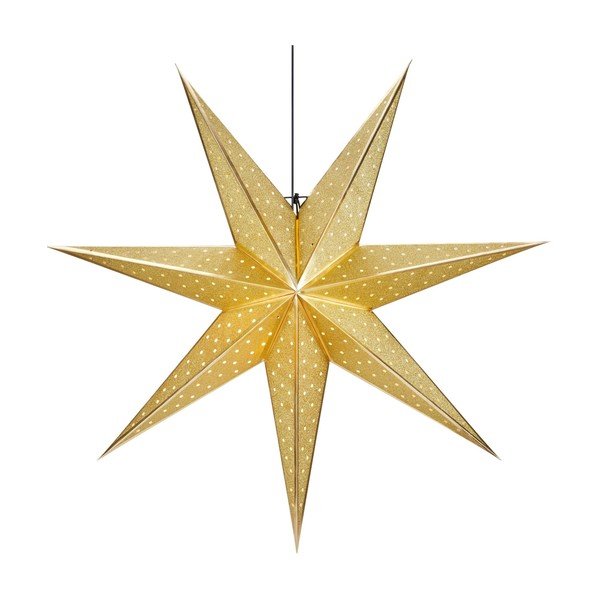 Božična svetlobna dekoracija v zlati barvi ø 45 cm Glitter – Markslöjd