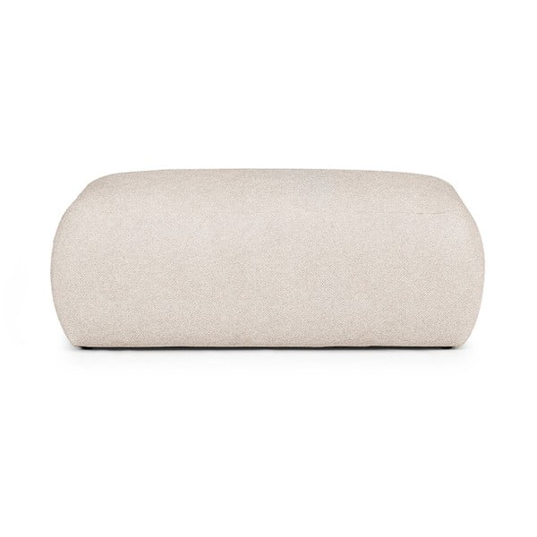 Kremno bel tabure iz tkanine bouclé Mirel – Rodier