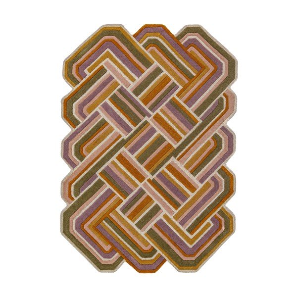 Ročno tkana volnena preproga 160x230 cm Lattice Shaped  – Flair Rugs