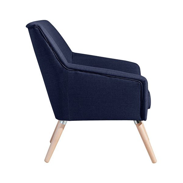 Temno moder fotelj Max Winzer Alegro Line-image-1