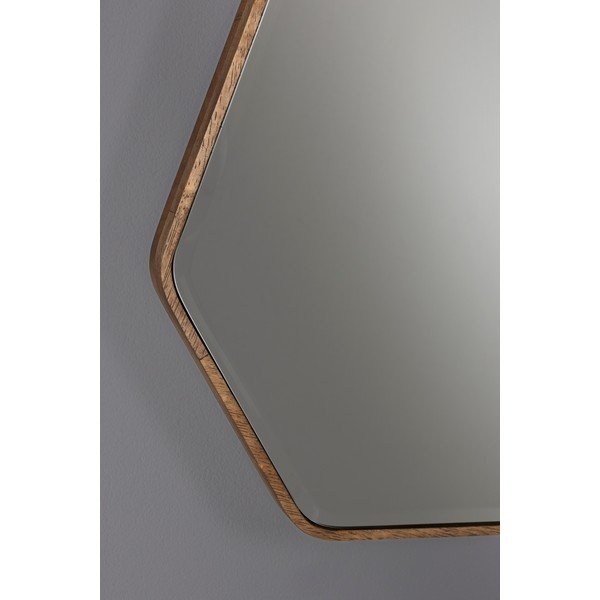 Stensko ogledalo z lesenim okvirjem 41,5x50 cm Bryn – Dutchbone-image-4