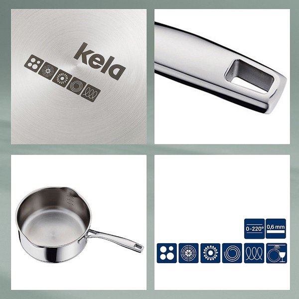 Kela Flavoria izliv iz nerjavečega jekla, ø 14 cm-image-3