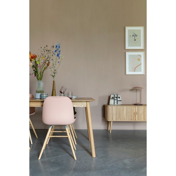 Svetlo roza jedilni stoli v kompletu 2 kos Albert - Zuiver-image-1