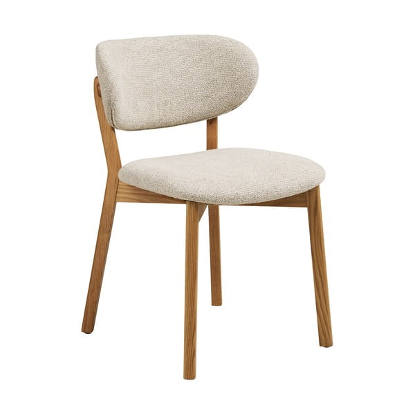 Bež/v naravni barvi oblazinjen jedilni stol Dunkirk – House Nordic