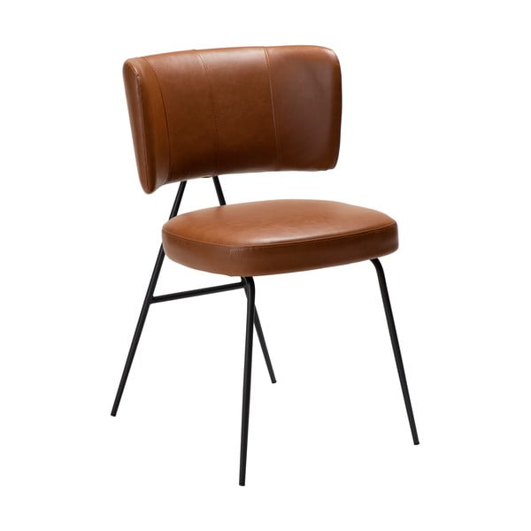 Jedilni stol v konjak rjavi barvi Roost – DAN-FORM Denmark