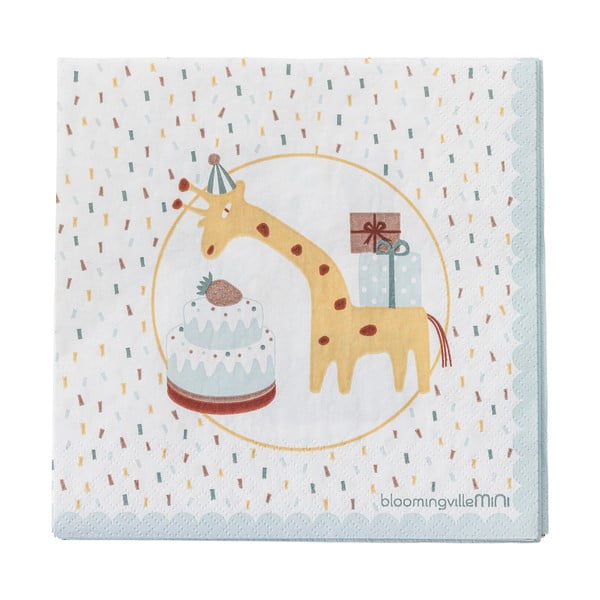 Papirnati prtički v kompletu 20 ks 33x33 cm Celebrate – Bloomingville Mini-image-3