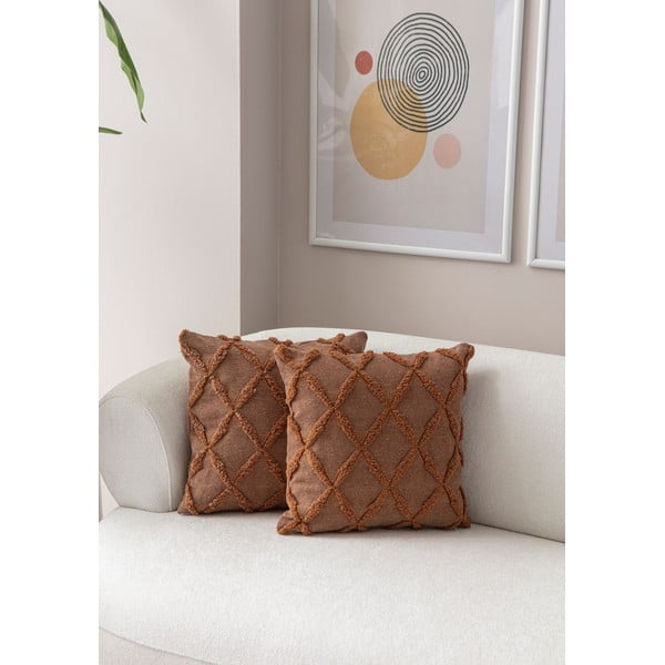 Prevleke za blazino v kompletu 2 ks 43x43 cm Tuffet – Mioli Decor-image-1