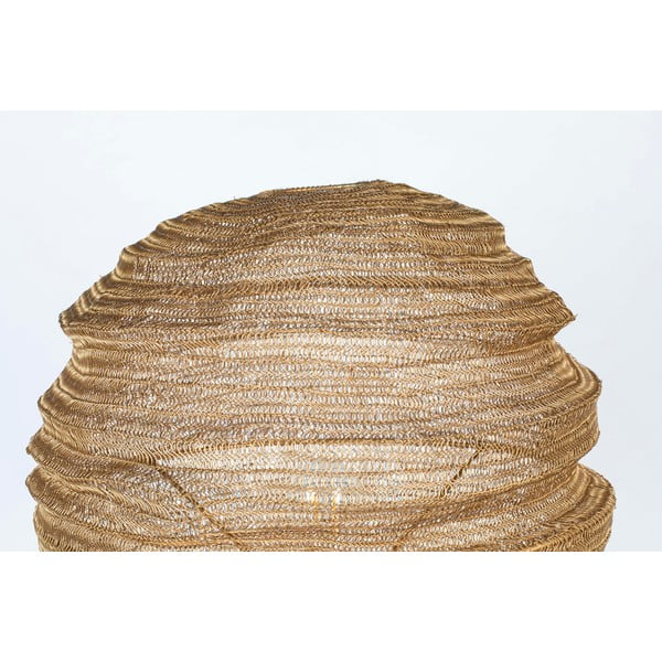 Talna svetilka White Label Lena v zlati barvi-image-3