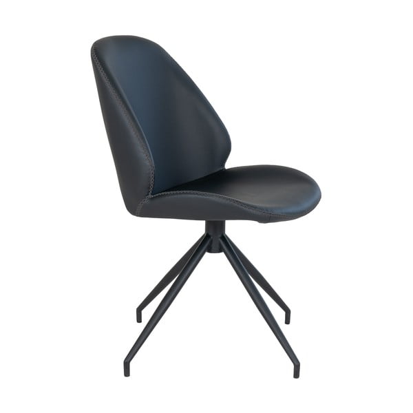 Črni jedilni stoli v kompletu 2 ks Monte – House Nordic-image-2