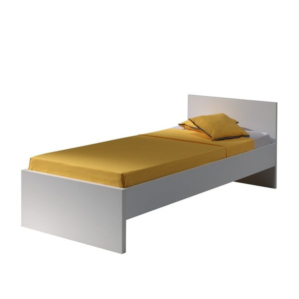 Bela postelja Vipack Milan, 200 x 90 cm