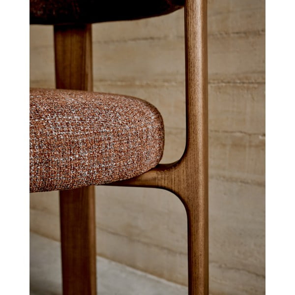 Rjav jedilni stol iz masivnega jesena Granite – Kave Home-image-3