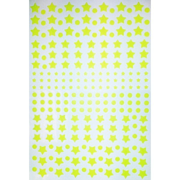 Komplet 240 stenskih nalepk, ki svetijo v temi, Ambiance Milky Way, 240 kosov-image-1