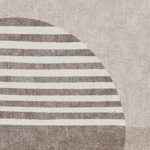 Bež pralna preproga iz mešanice bombaža 152x230 cm Whisper – Think Rugs-image-4