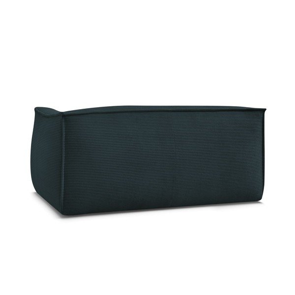 Temno modra sedežna garnitura iz rebrastega žameta 170 cm Giorgia – Bobochic Paris-image-4