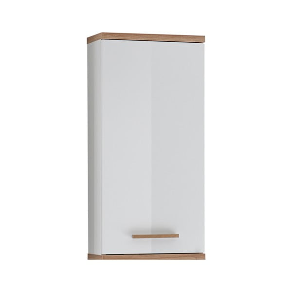 Bela stenska kopalniška omarica 36x75 cm Set 923 - Pelipal-image-2