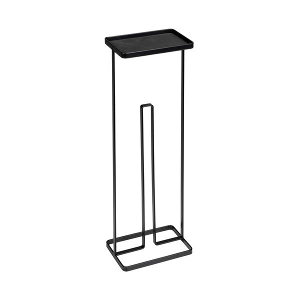 Črno držalo za toaletni papir Wenko Gissi-image-3