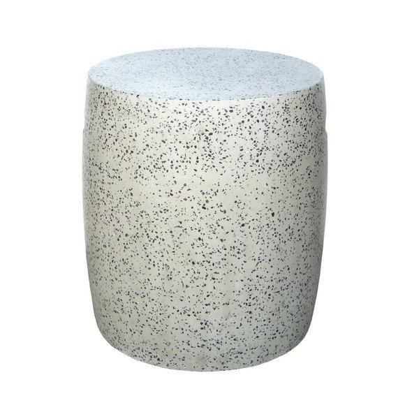 Terazzo okrogla vrtna mizica ø 40 cm Terrazzo – LDK Garden-image-1
