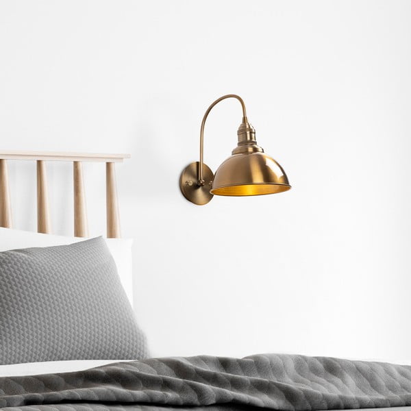 Stenska svetilka v bronasti barvi ø 21 cm Varzan – Opviq lights-image-1