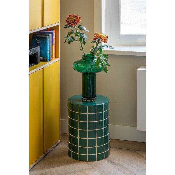 Keramična okrogla stranska mizica ø 33 cm Retro Tiles – Leitmotiv-image-2